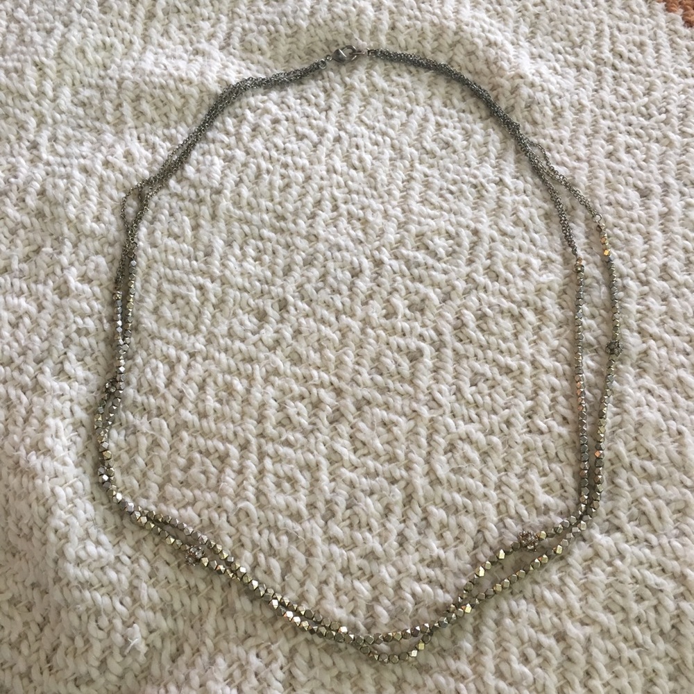Anthropologie layering necklace